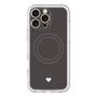 スリムプロテクションプレミアムケース with MagSafe［ オリジナル - 推し色ハート - ブラック ］