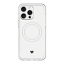 スリムプロテクションプレミアムケース with MagSafe［ オリジナル - 推し色ハート - ホワイト ］