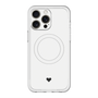 スリムプロテクションプレミアムケース with MagSafe［ オリジナル - 推し色ハート - ホワイト ］