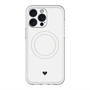 スリムプロテクションプレミアムケース with MagSafe［ オリジナル - 推し色ハート - ホワイト ］