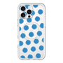 スリムプロテクションプレミアムケース with MagSafe［ オリジナル - 推し色水玉 - ブルー ］