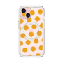 スリムプロテクションプレミアムケース with MagSafe［ オリジナル - 推し色水玉 - オレンジ ］