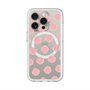 スリムプロテクションプレミアムケース with MagSafe［ オリジナル - 推し色水玉 - ピンク ］