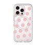 スリムプロテクションプレミアムケース with MagSafe［ オリジナル - 推し色水玉 - ピンク ］