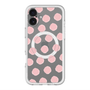 スリムプロテクションプレミアムケース with MagSafe［ オリジナル - 推し色水玉 - ピンク ］