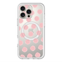 スリムプロテクションプレミアムケース with MagSafe［ オリジナル - 推し色水玉 - ピンク ］