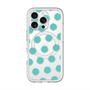 スリムプロテクションプレミアムケース with MagSafe［ オリジナル - 推し色水玉 - グリーン ］