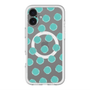 スリムプロテクションプレミアムケース with MagSafe［ オリジナル - 推し色水玉 - グリーン ］