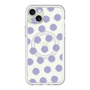 スリムプロテクションプレミアムケース with MagSafe［ オリジナル - 推し色水玉 - パープル ］