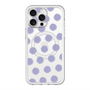 スリムプロテクションプレミアムケース with MagSafe［ オリジナル - 推し色水玉 - パープル ］