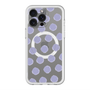 スリムプロテクションプレミアムケース with MagSafe［ オリジナル - 推し色水玉 - パープル ］