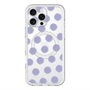 スリムプロテクションプレミアムケース with MagSafe［ オリジナル - 推し色水玉 - パープル ］