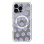 スリムプロテクションプレミアムケース with MagSafe［ オリジナル - 推し色水玉 - パープル ］