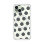 スリムプロテクションプレミアムケース with MagSafe［ オリジナル - 推し色水玉 - ブラック ］