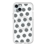 スリムプロテクションプレミアムケース with MagSafe［ オリジナル - 推し色水玉 - ブラック ］
