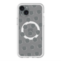 スリムプロテクションプレミアムケース with MagSafe［ オリジナル - 推し色水玉 - ブラック ］