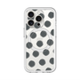スリムプロテクションプレミアムケース with MagSafe［ オリジナル - 推し色水玉 - ブラック ］