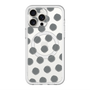 スリムプロテクションプレミアムケース with MagSafe［ オリジナル - 推し色水玉 - ブラック ］