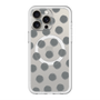 スリムプロテクションプレミアムケース with MagSafe［ オリジナル - 推し色水玉 - ブラック ］