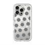 スリムプロテクションプレミアムケース with MagSafe［ オリジナル - 推し色水玉 - ブラック ］