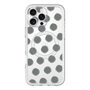 スリムプロテクションプレミアムケース with MagSafe［ オリジナル - 推し色水玉 - ブラック ］