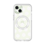 スリムプロテクションプレミアムケース with MagSafe［ オリジナル - 推し色水玉 - ホワイト ］
