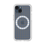 スリムプロテクションプレミアムケース with MagSafe［ オリジナル - 推し色チェック - ブルー ］