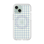スリムプロテクションプレミアムケース with MagSafe［ オリジナル - 推し色チェック - ブルー ］