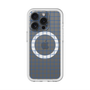 スリムプロテクションプレミアムケース with MagSafe［ オリジナル - 推し色チェック - ブルー ］