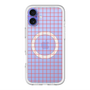 スリムプロテクションプレミアムケース with MagSafe［ オリジナル - 推し色チェック - レッド ］