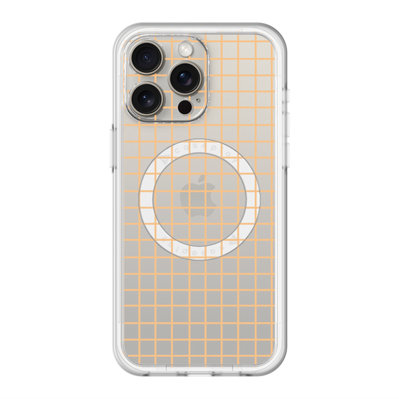 スリムプロテクションプレミアムケース with MagSafe［ オリジナル - 推し色チェック - イエロー ］