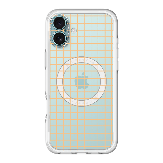 スリムプロテクションプレミアムケース with MagSafe［ オリジナル - 推し色チェック - イエロー ］