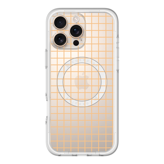 スリムプロテクションプレミアムケース with MagSafe［ オリジナル - 推し色チェック - イエロー ］