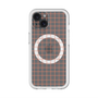 スリムプロテクションプレミアムケース with MagSafe［ オリジナル - 推し色チェック - オレンジ ］