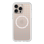 スリムプロテクションプレミアムケース with MagSafe［ オリジナル - 推し色チェック - オレンジ ］