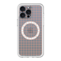 スリムプロテクションプレミアムケース with MagSafe［ オリジナル - 推し色チェック - オレンジ ］