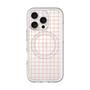 スリムプロテクションプレミアムケース with MagSafe［ オリジナル - 推し色チェック - オレンジ ］