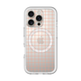 スリムプロテクションプレミアムケース with MagSafe［ オリジナル - 推し色チェック - オレンジ ］