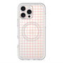 スリムプロテクションプレミアムケース with MagSafe［ オリジナル - 推し色チェック - オレンジ ］