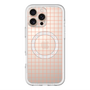 スリムプロテクションプレミアムケース with MagSafe［ オリジナル - 推し色チェック - オレンジ ］