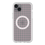 スリムプロテクションプレミアムケース with MagSafe［ オリジナル - 推し色チェック - ピンク ］
