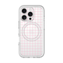 スリムプロテクションプレミアムケース with MagSafe［ オリジナル - 推し色チェック - ピンク ］