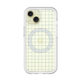 スリムプロテクションプレミアムケース with MagSafe［ オリジナル - 推し色チェック - グリーン ］