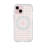スリムプロテクションプレミアムケース with MagSafe［ オリジナル - 推し色チェック - グリーン ］