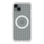 スリムプロテクションプレミアムケース with MagSafe［ オリジナル - 推し色チェック - グリーン ］