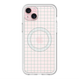 スリムプロテクションプレミアムケース with MagSafe［ オリジナル - 推し色チェック - グリーン ］