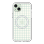 スリムプロテクションプレミアムケース with MagSafe［ オリジナル - 推し色チェック - グリーン ］