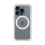 スリムプロテクションプレミアムケース with MagSafe［ オリジナル - 推し色チェック - グリーン ］