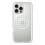 スリムプロテクションプレミアムケース with MagSafe［ オリジナル - 推し色チェック - グリーン ］
