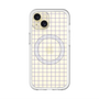 スリムプロテクションプレミアムケース with MagSafe［ オリジナル - 推し色チェック - パープル ］